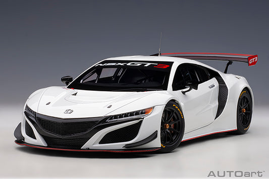 AUTOart 1/18 '18 Honda NSX GT3 White