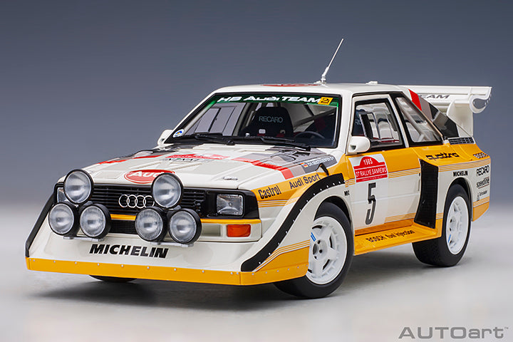 AUTOart 1/18 '85 Audi Sport-Qttro #5