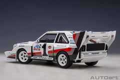 AUTOart 1/18 '87 Audi Quattro S1 PP #1