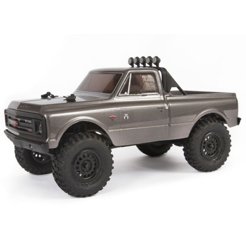 1/24 SCX24 1967 Chevrolet C10 4WD Truck Brushed RTR, Silver by Axial