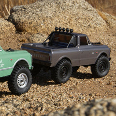 1/24 SCX24 1967 Chevrolet C10 4WD Truck Brushed RTR, Silver by Axial