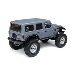 1/24 SCX24 Jeep Wrangler JLU 4X4 Rock Crawler Brushed RTR, Gray by Axial