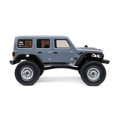 1/24 SCX24 Jeep Wrangler JLU 4X4 Rock Crawler Brushed RTR, Gray by Axial