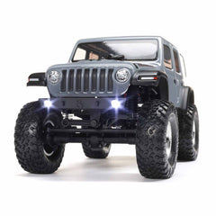 1/24 SCX24 Jeep Wrangler JLU 4X4 Rock Crawler Brushed RTR, Gray by Axial