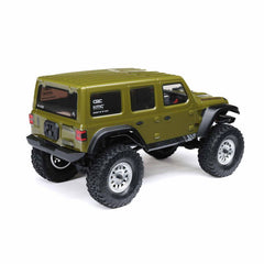 1/24 SCX24 Jeep Wrangler JLU 4X4 Rock Crawler Brushed RTR, Green by Axial