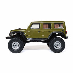 1/24 SCX24 Jeep Wrangler JLU 4X4 Rock Crawler Brushed RTR, Green by Axial