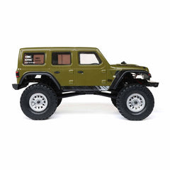 1/24 SCX24 Jeep Wrangler JLU 4X4 Rock Crawler Brushed RTR, Green by Axial