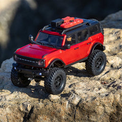 1/24 SCX24 2021 Ford Bronco 4WD Truck RTR, Red by Axial