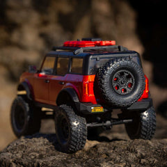 1/24 SCX24 2021 Ford Bronco 4WD Truck RTR, Red by Axial