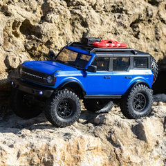 1/24 SCX24 2021 Ford Bronco 4WD Truck RTR, Blue by Axial