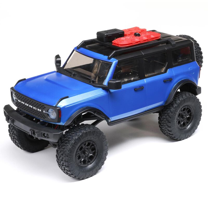 1/24 SCX24 2021 Ford Bronco 4WD Truck RTR, Blue by Axial