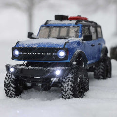 1/24 SCX24 2021 Ford Bronco 4WD Truck RTR, Blue by Axial