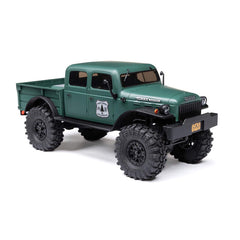 1/24 SCX24 Dodge Power Wagon 4WD Rock Crawler Brushed RTR, Green by Axial