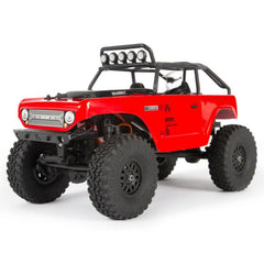 1/24 SCX24 Deadbolt 4WD Rock Crawler Brushed RTR, Red by Axial