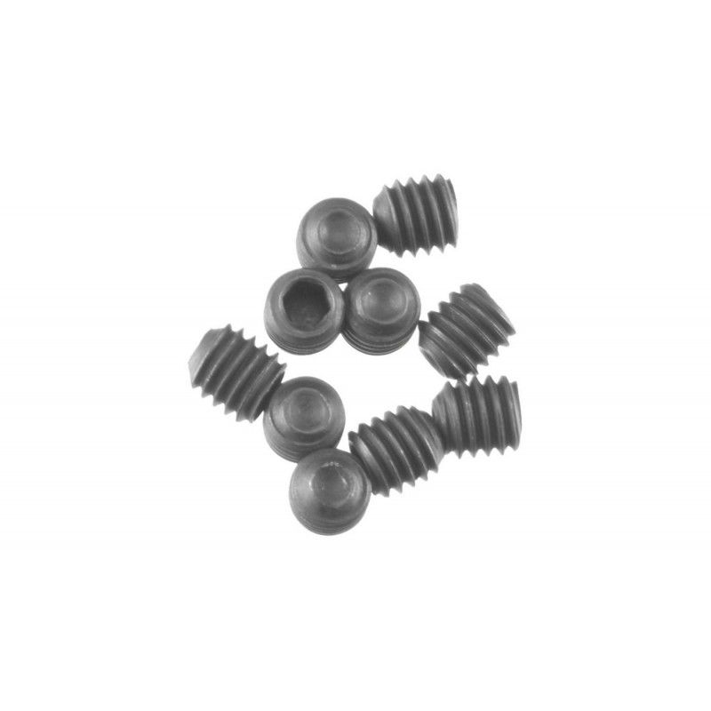 AXA180 Set/Grub Screw M3x3mm Black Oxide (10) by Axial