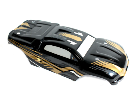 Blackzon Body Pntd: Slyder ST Blk/Gold