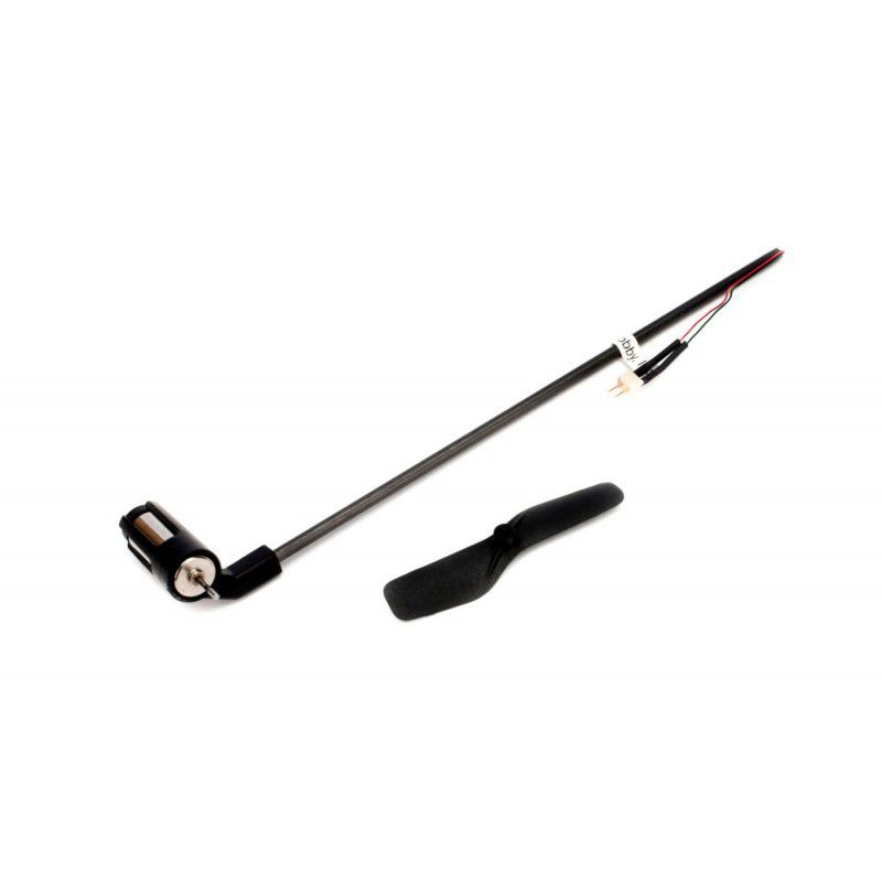 Tail Boom Assembly w/ Tail Motor/Rotor/Mount: MSRX – The Hobby ...