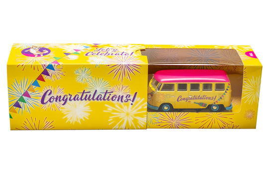 Corgi 1/43 VW Camper:Congratulations