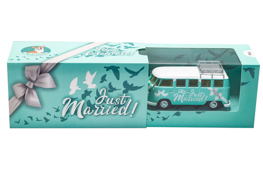 Corgi 1/43 VW Camper: Just Married