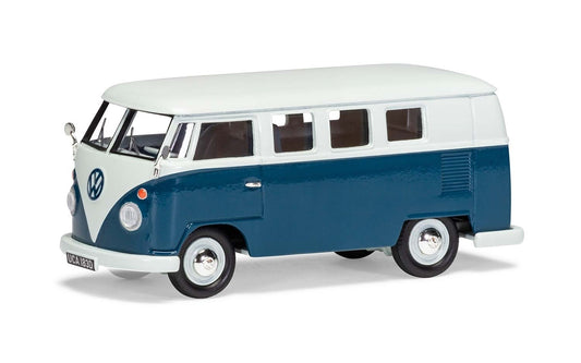 Corgi 1/43 VW Type 2 Camper: Blue/W