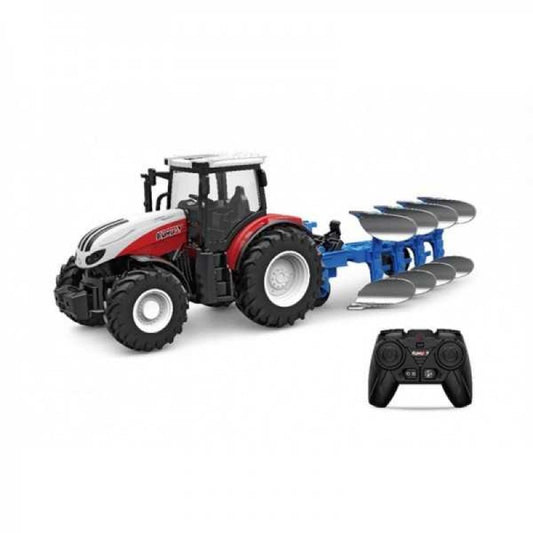 RC Tractor w/Plough 1:24 scale USB charge Li-ion battery