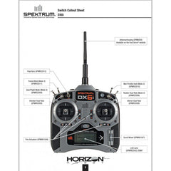 Mix/Throttle Hold Switch DX6i