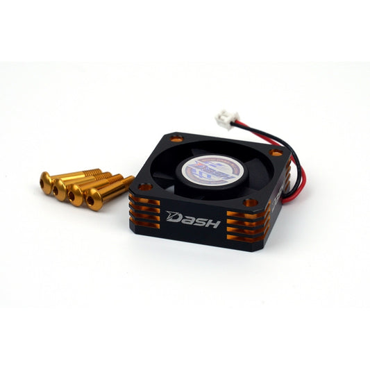 Dash Ultra High Speed ESC Cooling Fan 30x30x10mm Alu Black Golden