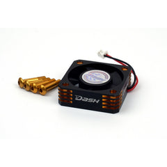 Dash Ultra High Speed ESC Cooling Fan 30x30x10mm Alu Black Golden
