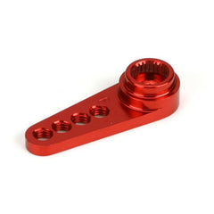 Machined Aluminum Servo Horn Single: Fut Red