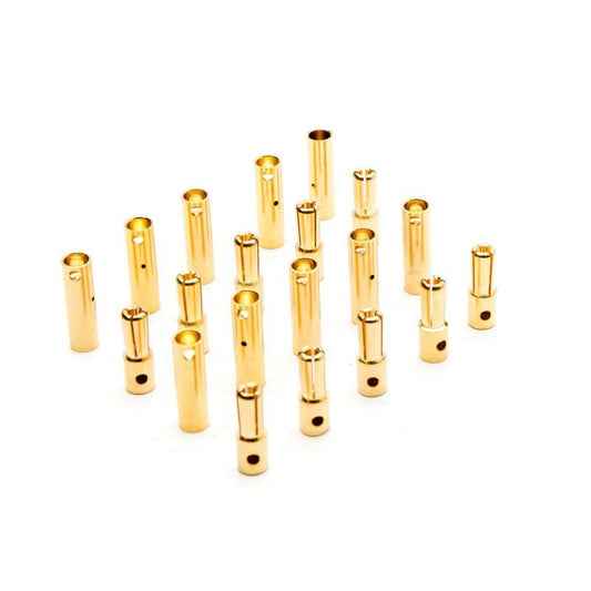 Gold Bullet Connector Set, 4mm (10)