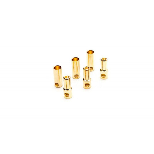 Gold Bullet Connector Set, 5.5mm (3)