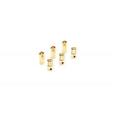 Gold Bullet Connector Set, 6.5mm (3)