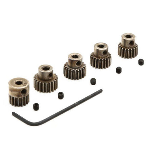 Pinion Gear Set: 17T. 18T, 19T, 20T, 21T 48P