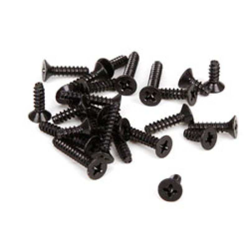 Screw, M3, Flat Head, Binder Head, Tapping (25)