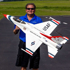 F-16 Falcon Thunderbird 80mm EDF BNF-Basic by Eflite