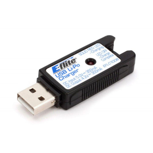1S USB Li-Po Charger, 300mA: Nano QX