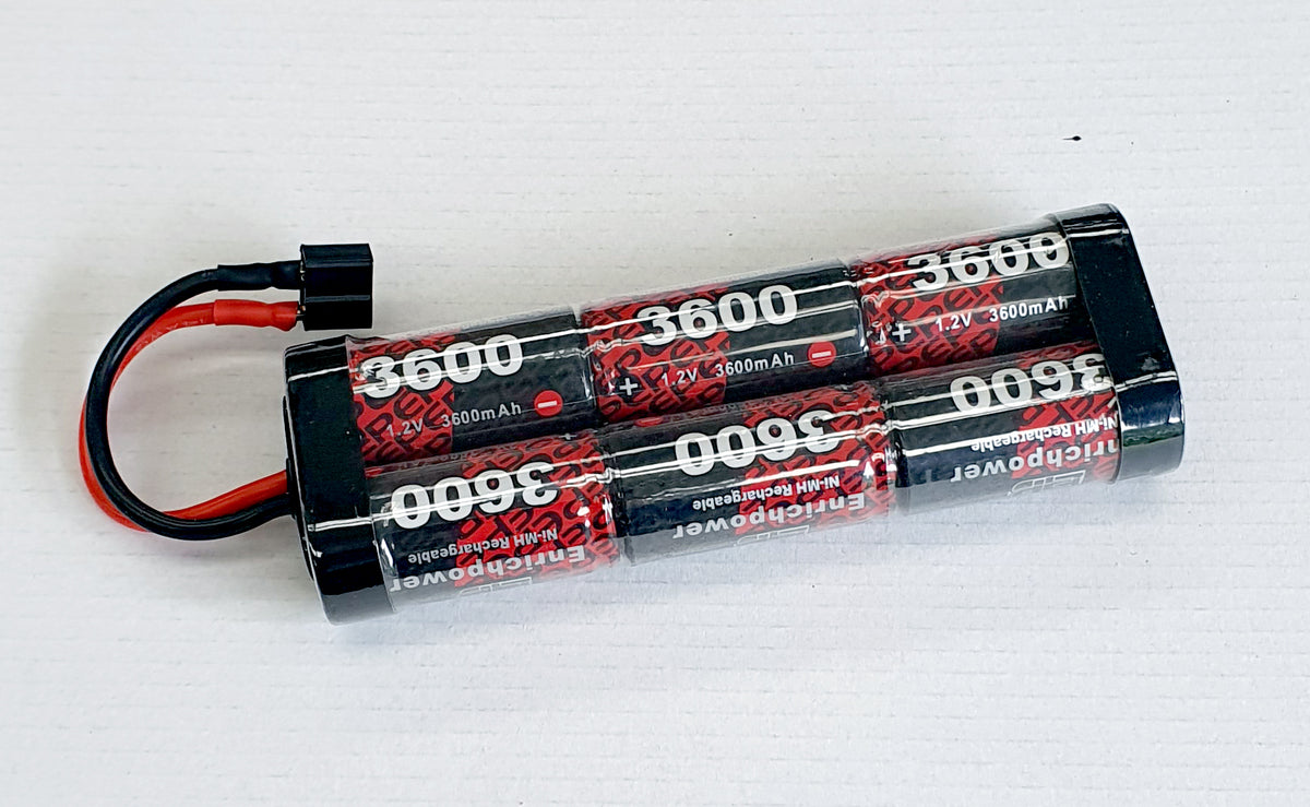 Enrichpower Battery 7.2v 3600mAh NiMH Dean