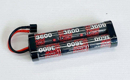 Enrichpower Battery 7.2v 3600mAh NiMH Dean