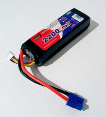 Enrichpower Li-Po 11.1v 2200mAh 40C EC3