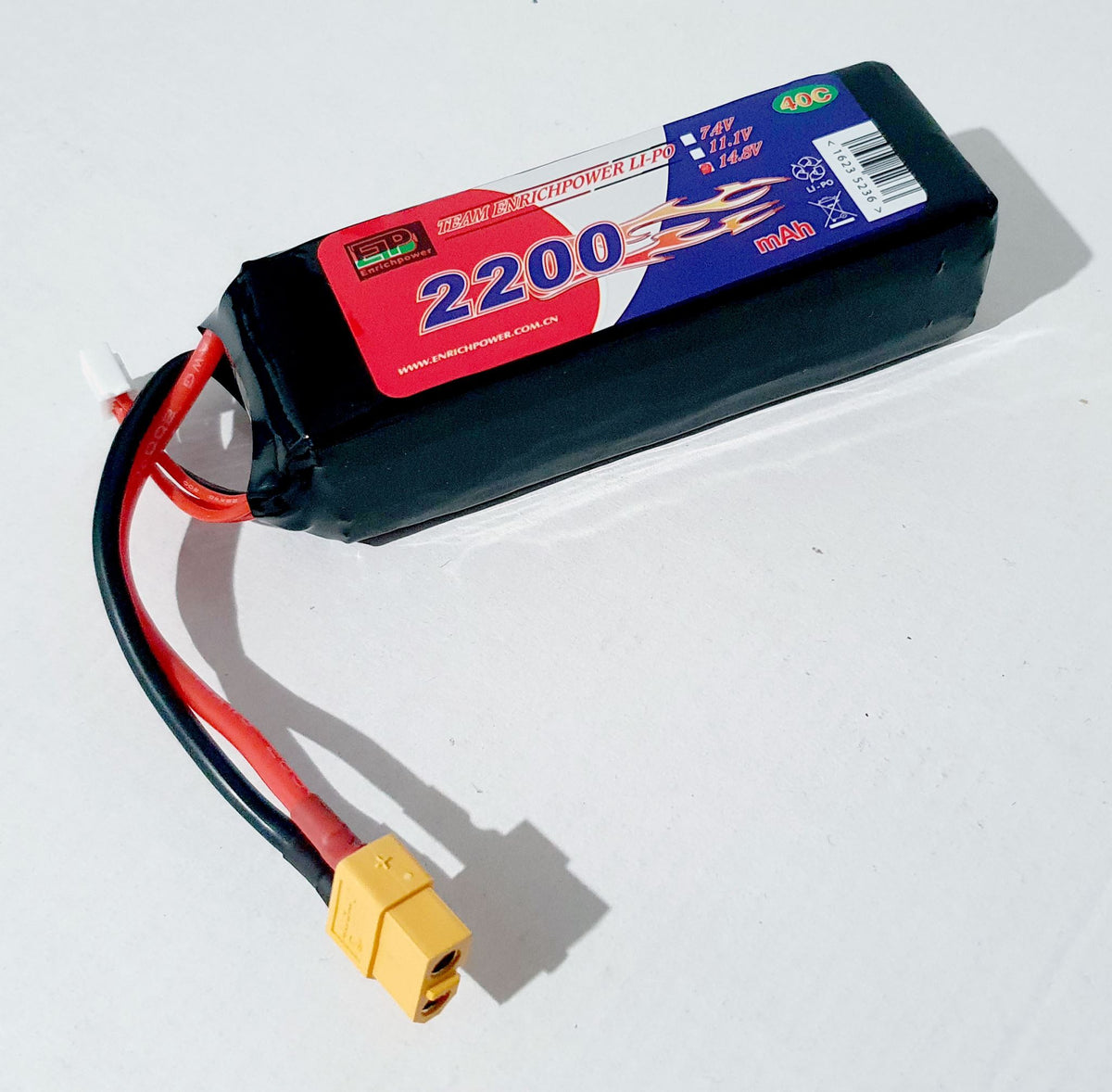 Enrichpower Li-Po 14.8v 2200mAh 40C XT60