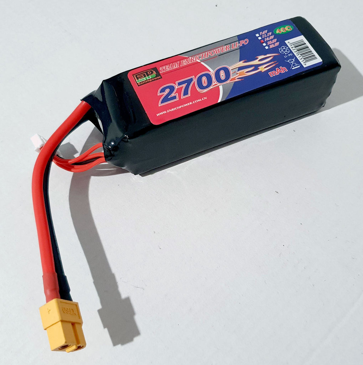 Enrichpower Li-Po 14.8v 2700mAh 40C XT60