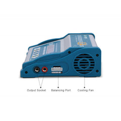 EV-PEAK C4 AC/DC 80W Balance Charger. Input AC100-240V, DC11-18.0V, Output max.