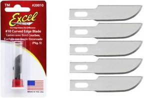Excel #1 Curved Blades B10 Pk5