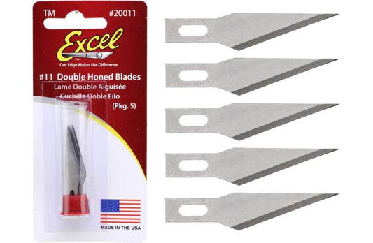 Excel #1 Straight Edged Blades 12pks
