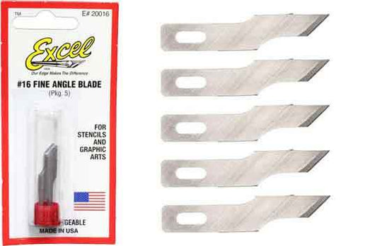 Excel #1 Stencil Edge Blade PK5