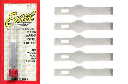 Excel #1 Narrow Chisel Blade Long (5