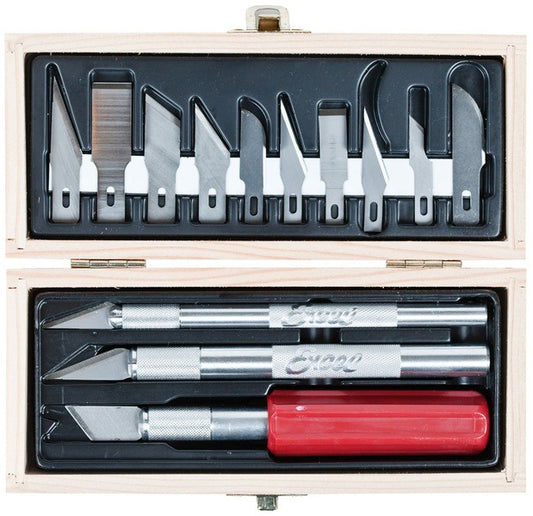 Excel Hobby 3 Knife set w/10Blades