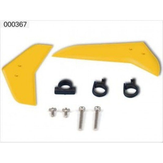 Vertical & horizontal tail blade set (yellow)
