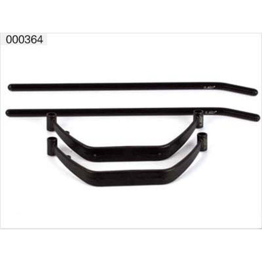 Landing skid set