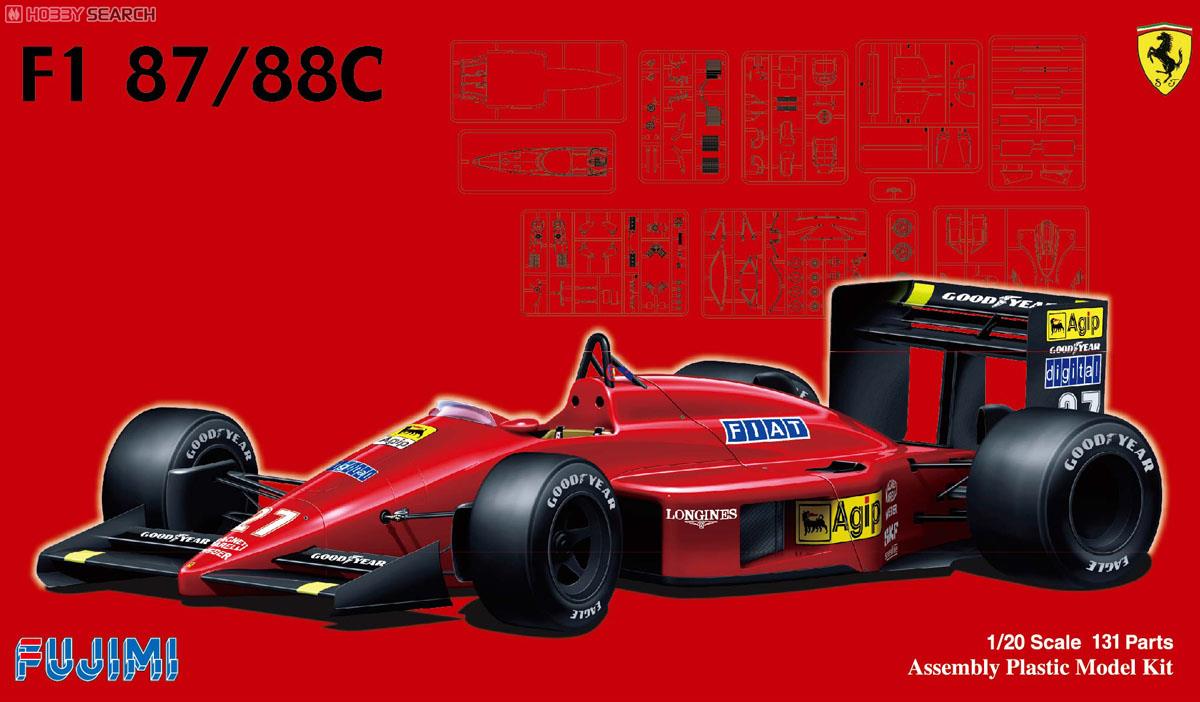 Fujimi 1/20 F1: Ferrari F1-87/88C